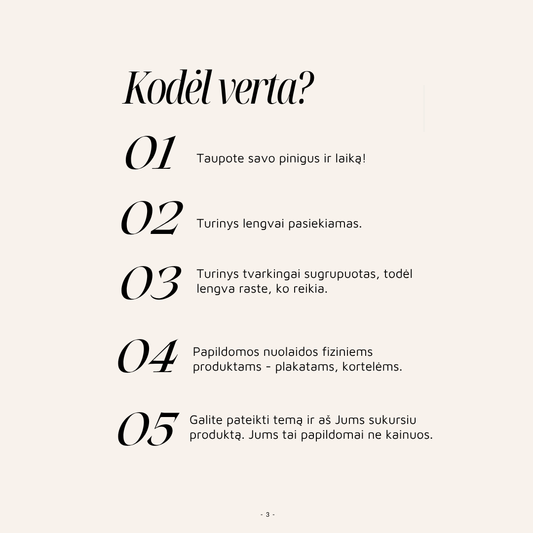 MOKOMOJO TURINIO PRENUMERATA