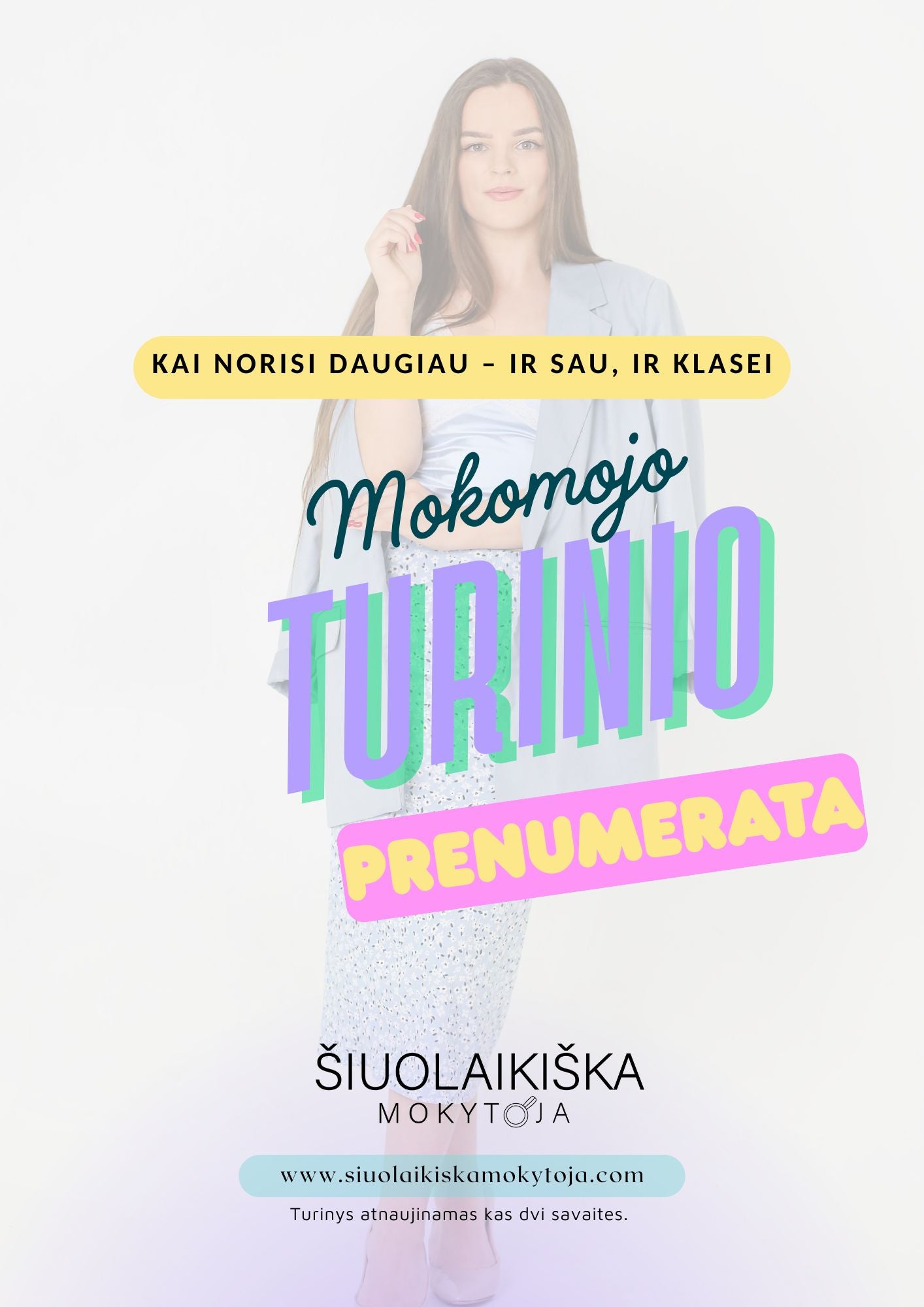 MOKOMOJO TURINIO PRENUMERATA